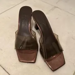 【新品】Le talon サンダル　ミュール　Sサイズ