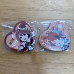 莉犬くん ハート缶バッジ Christmas