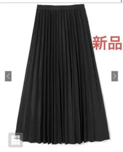 GRL プリーツスカート ブラックのサムネイル