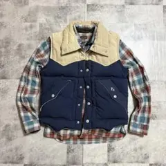 THE FLAT HEAD ブランケット ネイティブ ベスト コンチョ THE FLAT HEAD ブランケット ネイティブ ベスト コンチョ