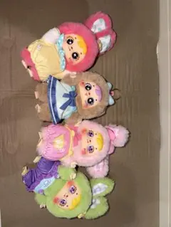 MEIYIYOU ぬいぐるみキーホルダー　マスコット 4点セット
