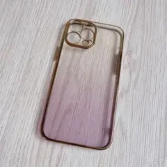 iPhoneケース TPU 薄型 軽量 メッキ加工 グラデーション