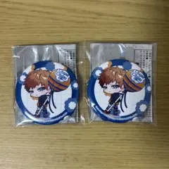 チュッパチャプス 缶バッジ 毒島メイソン理鶯 2点セット