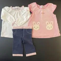 MIKI HOUSE 70-80サイズ　 3点セット