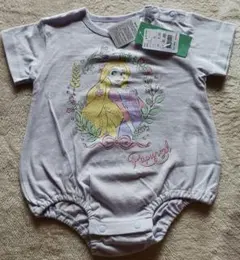 タグ付きディズニー ラプンツェルロンパース 70cm