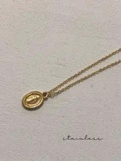 再販サージカルステンレス（オールステンレス）メダイネックレス