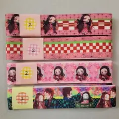 鬼滅の刃 リボン 4本セット