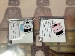 ちいかわ　松屋コラボ　キーホルダー　モモンガ、古本屋セット