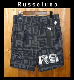 NOEL REUSSIRノエルレシール エンボスロゴ総柄 ゴルフパンツ サイズ2