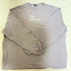 SHISHAMO ロゴ長袖Tシャツ パープル Lサイズ