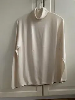 UNIQLO イネス　タートルネックニット XL アイボリー