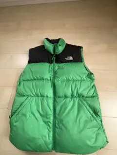 THE NORTH FACE ダウンベスト M 緑・黒