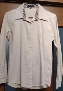 【未使用】長袖シャツ M 薄いベージュ