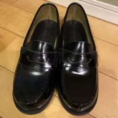 ガール　黒 ローファー 23.5　チャーキーズ