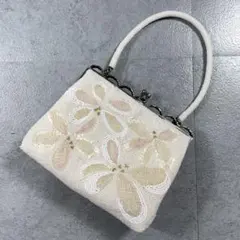 ビーズバッグ ハンドバッグ