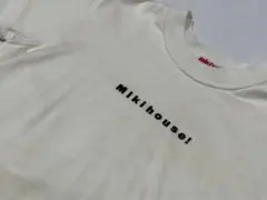 Mikihouse! ロゴTシャツ ホワイト キッズ　100センチのサムネイル