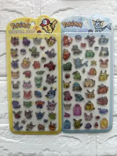 ポケモン 立体シール 2シートセット