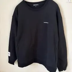 NUMERALS ブラック スウェット
