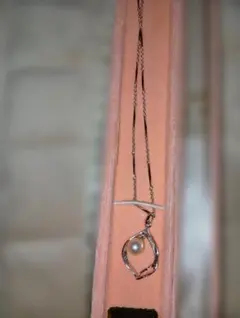 真珠 ペンダントネックレス 8ミリ玉