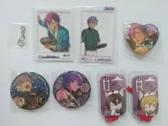 乙狩アドニス あんスタ アニカフェ 描き起こしビジュアル缶バッジ
