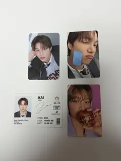 EXO カイ ポスカ トレカ セット - メルカリ