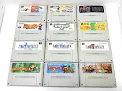 y*u様 SFC スーパーファミコン ソフト 12本セット 動作確認済み
