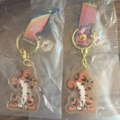 一番くじ くまのプーさん アクリルチャーム ティガー 2個セット