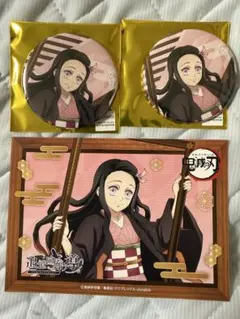 ハートブレッドアンティーク 缶バッジ 竈門禰豆子 キャラクターズ