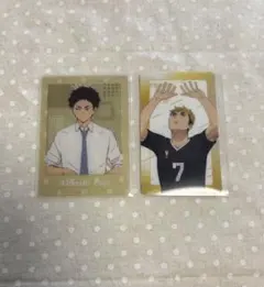 ハイキュー!! トレーディングカード・ぱしゃこれ 赤葦京治・宮侑 2枚セット