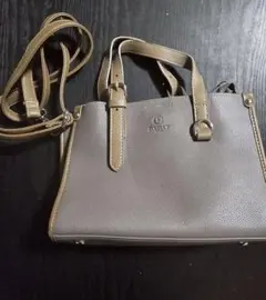 D.Kelly グレー ショルダーバッグ