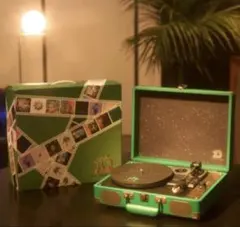 ミセスグリーンアップル レコードプレーヤー　レコード2枚付き