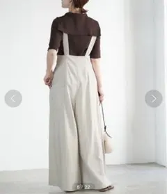 Spick & Span オーバーサイズサロペット 調節可能