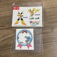 メガライチュウワニノコステッカー