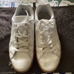 Reebok ホワイト レザースニーカー