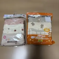 最終お値下げ 新品 ベビー長袖シャツ 80cm ３枚組 2セット