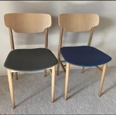 【美品】ACTUS・マルニ木工AOYAMA（アオヤマ）サイドチェア・2脚セット