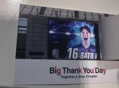 FC東京　佐藤恵允選手　カード　「Big Thank You Day」