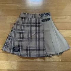 ラブトキシックスカート　160cm L ベージュ　チェック