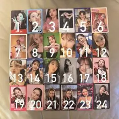 TWICE トレカ ナヨン NAYEON バラ売り