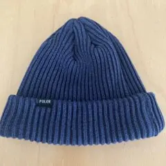 POLER ネイビー ニット帽
