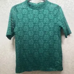 LOWRYS FARM レース 半袖 トップス グリーン Mサイズのサムネイル
