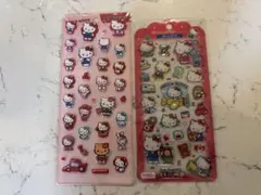 ハローキティ 立体シール 2シートセット