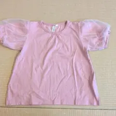 Samantha Mos2 Lagom 半袖 トップス チュール袖 ピンクのサムネイル