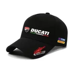 帽子/野球帽/キャップ『DUCATIドゥカティ　黒』新品