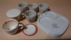 昭和レトロ ミスタードーナツ マグカップ2種類&トレイまとめ売り