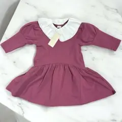 プティマイン　新品　ワンピース　100 入園　卒園 petitmain