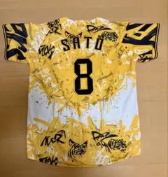 M*R様 阪神タイガース　佐藤輝明選手　ユニフォームLサイズ(ウル虎)