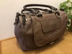 美品！LONGCHAMP ハンドバッグ モーブピンクのサムネイル