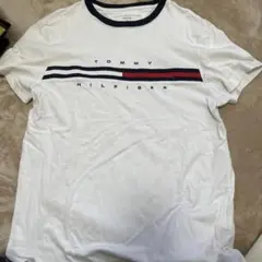 ア*ラ様 TOMMY HILFIGER ホワイト Tシャツ Mサイズ