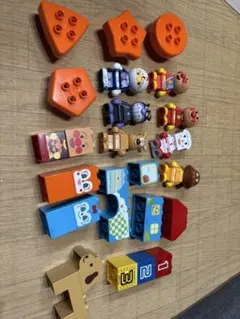 アンパンマン キャラクター ブロック セット